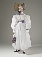 Woman's dress Europe c 1830 Los Angeles County Museum of Art