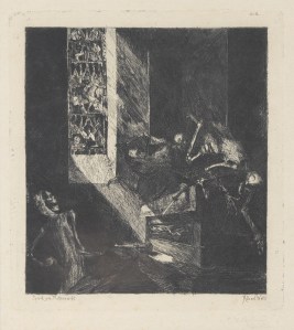 Spuk um Mitternacht". Albert Welti (1862-1912) Wikipedia.org