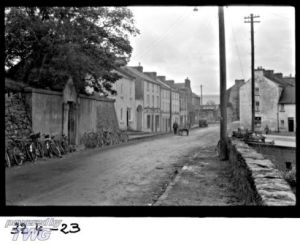 Kinvara - Seamount Entrance on left, sea wall on right of photograph Cresswell Archives