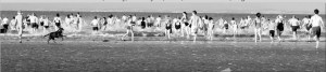Christmas Day Swim, Traught Beach. Connacht Tribune, 11th January 2008.