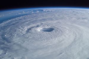 Hurricane Isabel - 2003 Photo: Astronaut Ed Lu via Mike Trenchard, Earth Sciences & Image Analysis Laboratory , Johnson Space Center.