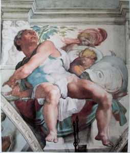 The Prophet Jonah Sistine Chapel (1471-1484) Michelangelo Buonarroti (1475 - 1564)