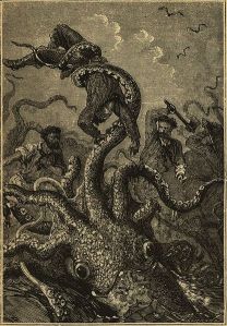 Image from Hetzel copy of Twenty thousand leagues under the sea (Jules Verne) Wikipedia.org