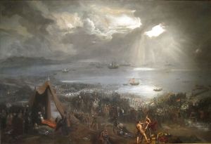 Battle of Clontarf - 1826 Hugh Frazer - Issacs Art Center, Wikimedia Commons