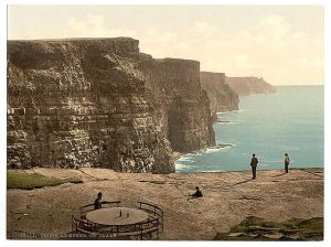 Cliffs of Moher 19th Century Wikimedia Commons