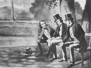 Birth of 'The Nation' Charles Gavin duffy, Thomas Osborne Davis and John Blake Dillon. Wikipedia.org