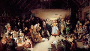 "Snap-Apple Night" by Daniel Maclise - 1833   Wikimedia Commons