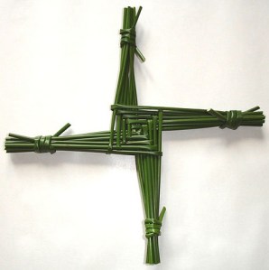 Saint Brigid's cross Photo: Culnacreann  Wikimedia Commons