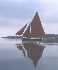 Galway Hooker  Photo: Anne Burgess.   Wikimedia Commons