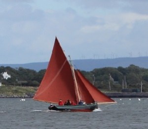 Image; Galway Hooker Kinvara Photo: Cqui Wikimedia Commons
