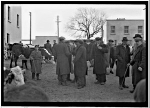 Courthouse Lane with Corless's top right Photo: Cresswell archives