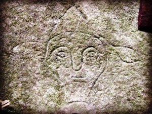 Engraving, St. Coman's Photo: Norma Scheibe