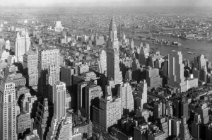 New York City 1932  Photo: Samuel Gottscho Library of Congress Wikimedia Commons