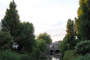 Ball's Bridge over the River Dodder at Ballsbridge, County Dublin, Ireland Photo: Doug Lee Creative Commons