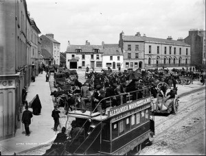Eyre Square, Galway c.1885 National Library of Ireland