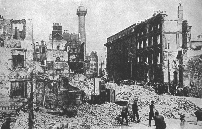 Sackville street after Rising