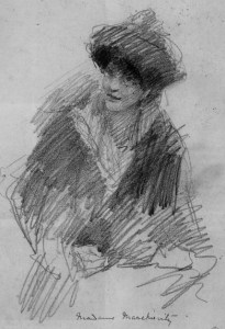 Countess Constance Markiewicz c.1922 by J.B.Yeats Wikimedia Commons