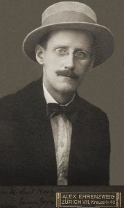 James Joyce Photo: Alex Ehrenzweig 1915 Wikimedia Commons