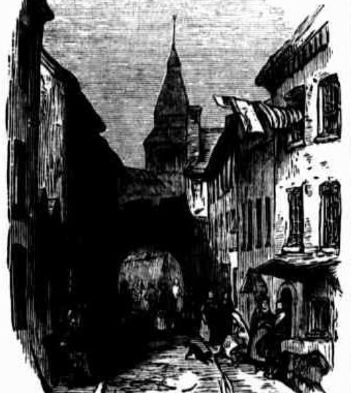 A street in Galway Australian Town and Country Journal 22nd August, 1874